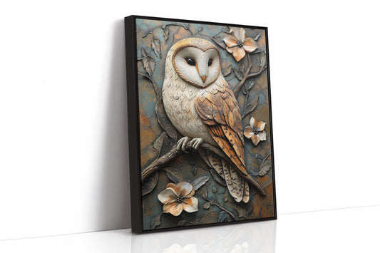 AL0074 - Premium Art Print - Black Framed Canvas image 1