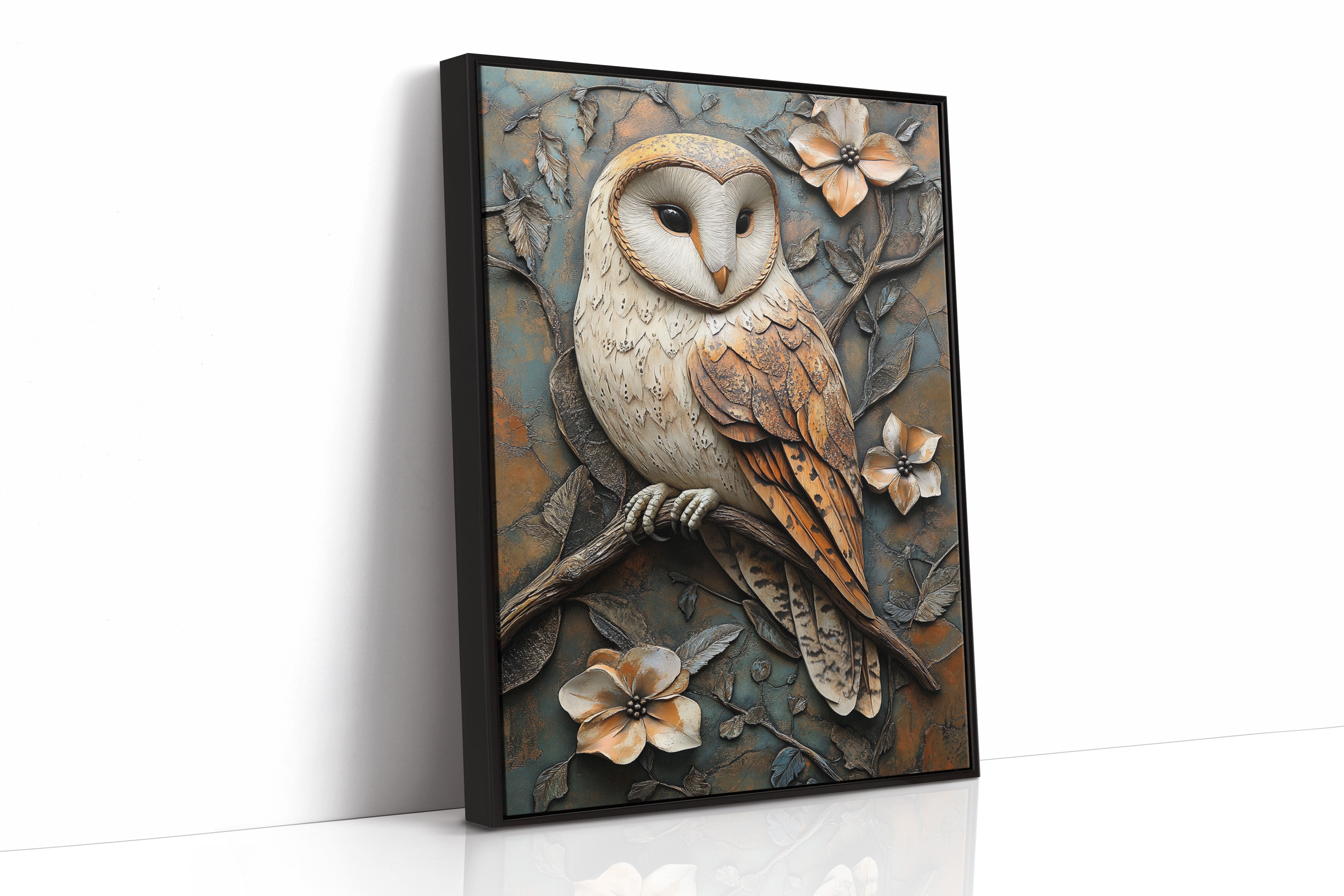 AL0074 - Premium Art Print - Black Framed Canvas image 1
