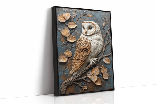 AL0075 - Premium Art Print - Black Framed Canvas image 1