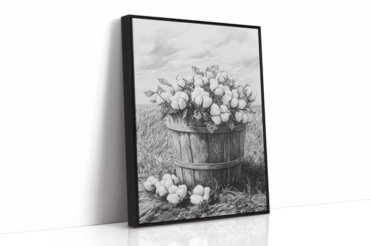 AL0077 - Premium Art Print - Black Framed Canvas image 1