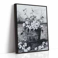 AL078 - Premium Art Print - Black Framed Canvas image 1