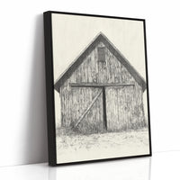 AL0079 - Premium Art Print - Black Framed Canvas image 1