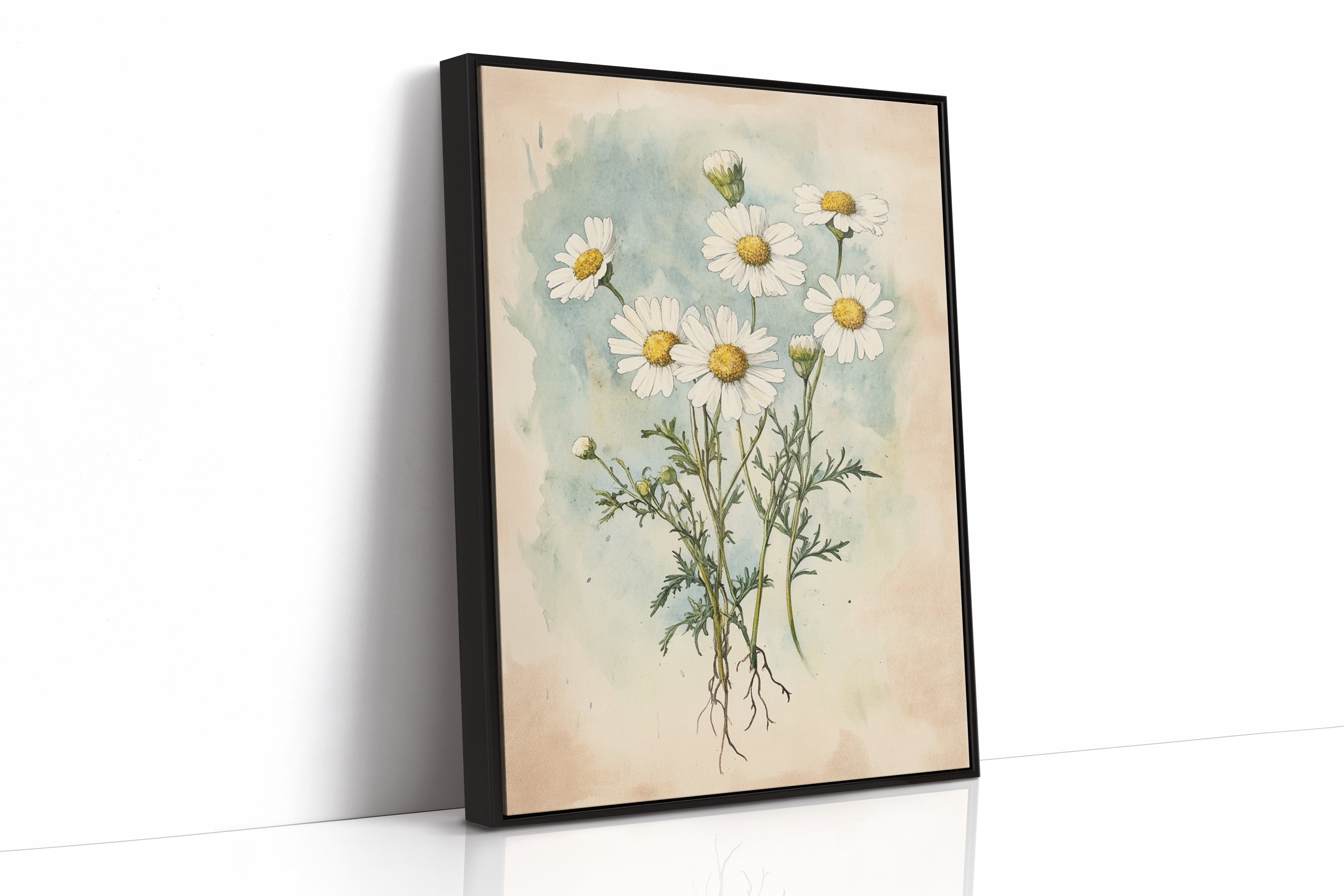 AL0086 - Premium Art Print - Black Framed Canvas image 1