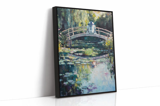 AL0093 - Premium Art Print - Black Framed Canvas image 1