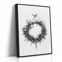AL0095 - Premium Art Print - Black Framed Canvas image 1