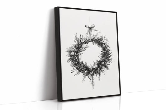 AL0095 - Premium Art Print - Black Framed Canvas image 1