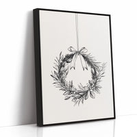 AL0096 - Premium Art Print - Black Framed Canvas image 1