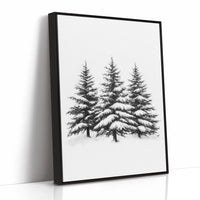AL0097 - Premium Art Print - Black Framed Canvas image 1