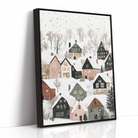 AL0098 - Premium Art Print - Black Framed Canvas image 1