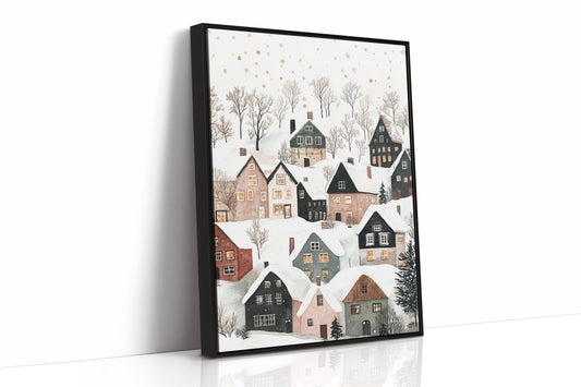 AL0098 - Premium Art Print - Black Framed Canvas image 1