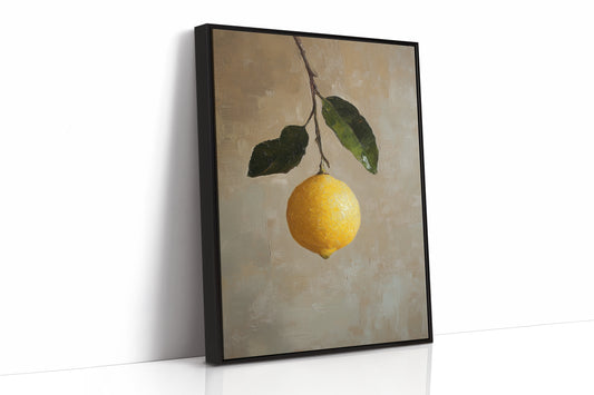 AL0099 - Premium Art Print - Black Framed Canvas image 1