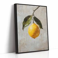AL0100 - Premium Art Print - Black Framed Canvas image 1