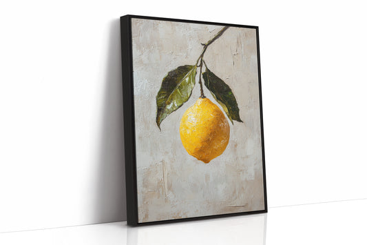 AL0100 - Premium Art Print - Black Framed Canvas image 1