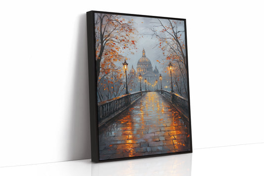 AL0101 - Premium Art Print - Black Framed Canvas image 1