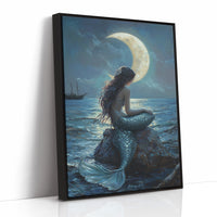 AL0104 - Premium Art Print - Black Framed Canvas image 1