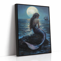 AL0105 - Premium Art Print - Black Framed Canvas image 1