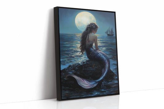 AL0105 - Premium Art Print - Black Framed Canvas image 1