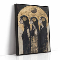 AL0106 - Premium Art Print - Black Framed Canvas image 1