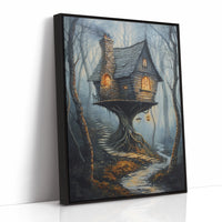 AL0108 - Premium Art Print - Black Framed Canvas image 1