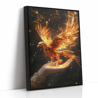 AL0111 - Premium Art Print - Black Framed Canvas image 1