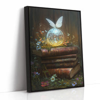 AL0116 - Premium Art Print - Black Framed Canvas image 1