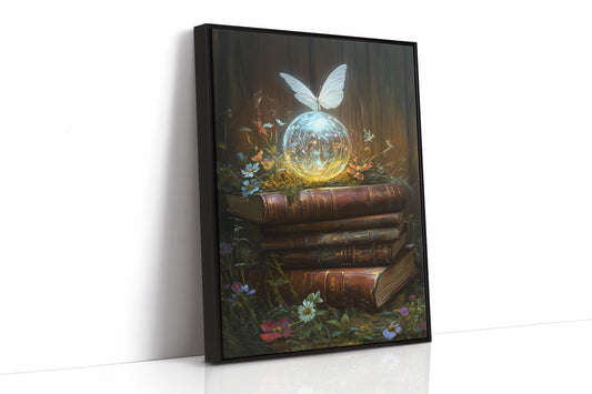 AL0116 - Premium Art Print - Black Framed Canvas image 1