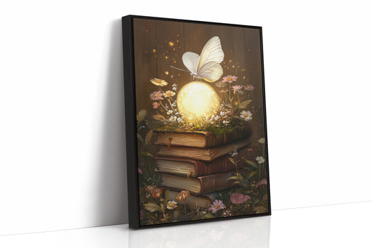 AL0117 - Premium Art Print - Black Framed Canvas image 1