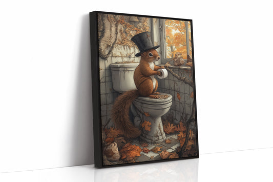 AL0118 - Premium Art Print - Black Framed Canvas image 1