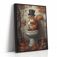 AL0119 - Premium Art Print - Black Framed Canvas image 1
