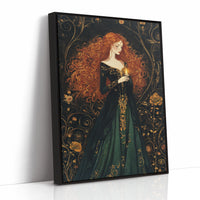 AL0120 - Premium Art Print - Black Framed Canvas image 1