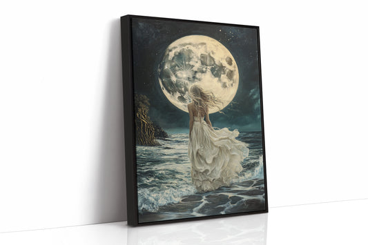 AL0121 - Premium Art Print - Black Framed Canvas image 1