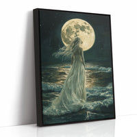 AL0122 - Premium Art Print - Black Framed Canvas image 1