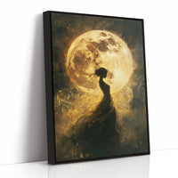 AL0123 - Premium Art Print - Black Framed Canvas image 1