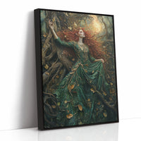 AL0126 - Premium Art Print - Black Framed Canvas image 1
