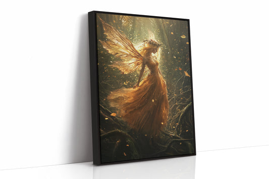 AL0128 - Premium Art Print - Black Framed Canvas image 1