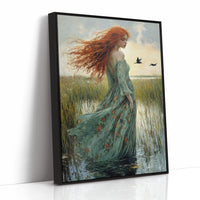 AL0133 - Premium Art Print - Black Framed Canvas image 1