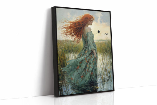AL0133 - Premium Art Print - Black Framed Canvas image 1