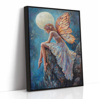 AL0135 - Premium Art Print - Black Framed Canvas image 1