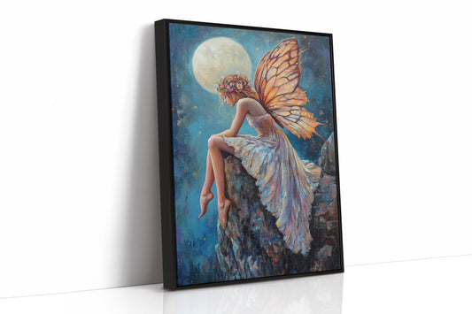 AL0135 - Premium Art Print - Black Framed Canvas image 1
