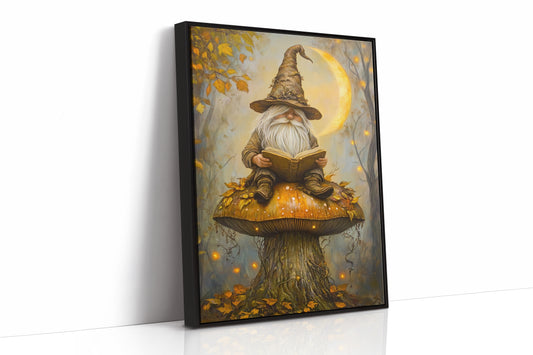 AL0137 - Premium Art Print - Black Framed Canvas image 1