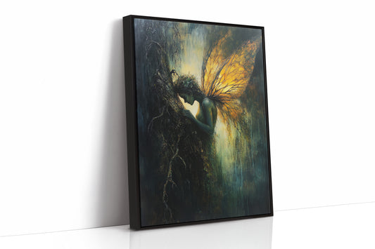 AL0139 - Premium Art Print - Black Framed Canvas image 1
