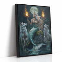 AL0140 - Premium Art Print - Black Framed Canvas image 1
