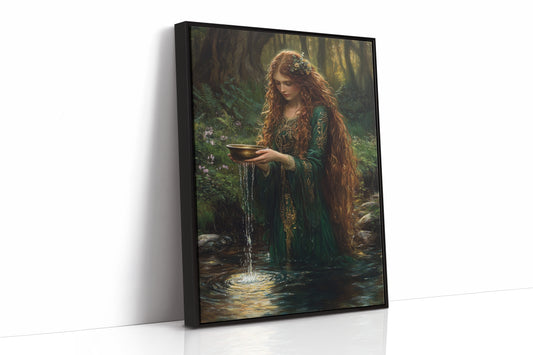 AL0141 - Premium Art Print - Black Framed Canvas image 1