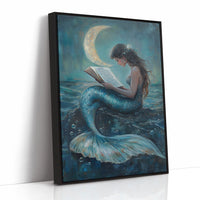 AL0144 - Premium Art Print - Black Framed Canvas image 1