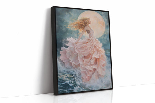AL0147 - Premium Art Print - Black Framed Canvas image 1