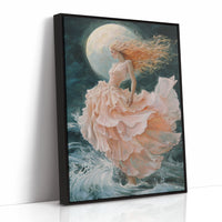 AL0148 - Premium Art Print - Black Framed Canvas image 1