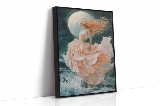 AL0148 - Premium Art Print - Black Framed Canvas image 1