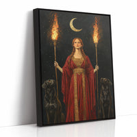 AL0150 - Premium Art Print - Black Framed Canvas image 1