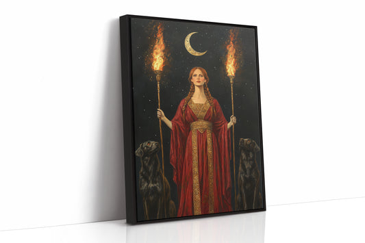 AL0150 - Premium Art Print - Black Framed Canvas image 1