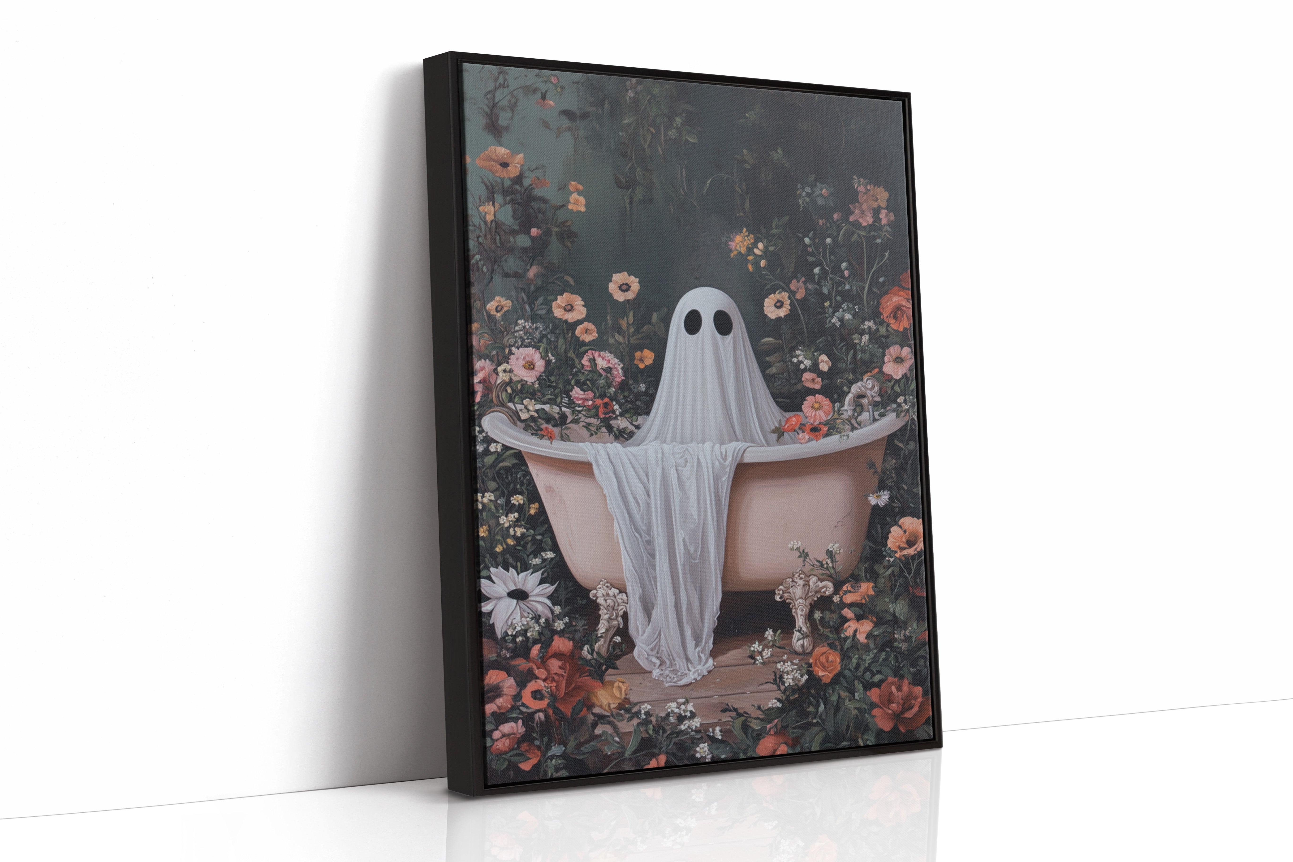 AL0153 - Premium Art Print - Black Framed Canvas image 1
